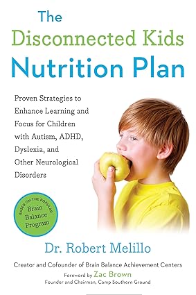 Disconnected Kids Nutrition Plan Book